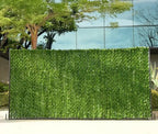 privacy fence screen 6'x10' hedge slats for chain shown in use