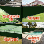 180gsm 4ft x 50ft fence privacy screen heavy on a desk or shelf