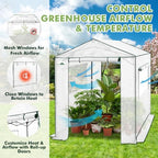 eagle peak 8x6 pop up walk in greenhouse, package contents
