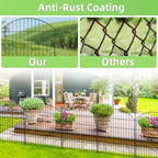 decorative garden fence, 32in (h) x 12ft(l) no, package contents