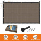 4ftx50ft fence privacy screen heavy duty 170 gsm showing dimensions