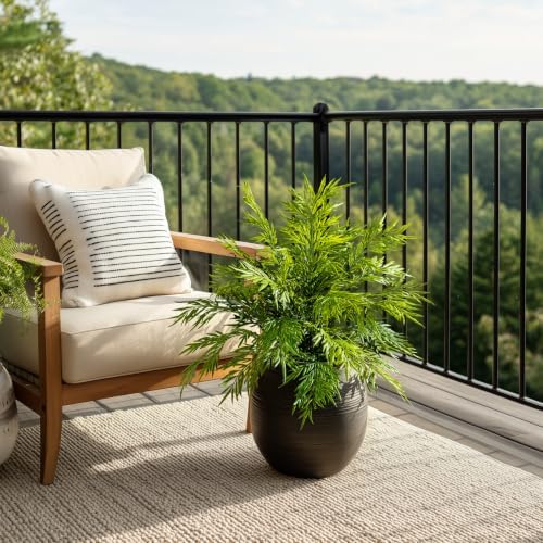 artificial fern plants in pots artificial boston ferns on a desk or shelf