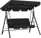 aecojoy porch swing with stand, outdoor swings for, main product view