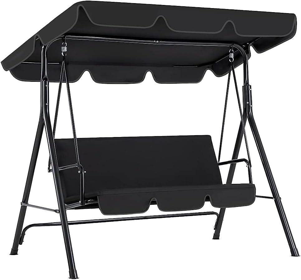 aecojoy porch swing with stand, outdoor swings for, main product view