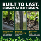 raised garden bed cover 6x3, crop cage for, package contents