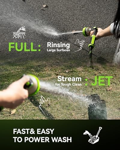 rainpoint hose sprayer nozzle heavy duty - 2 on a desk or shelf