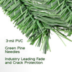 privacy fence screen 6'x10' hedge slats for chain showing dimensions
