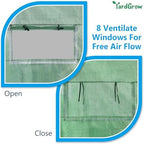yardgrow greenhouse replacement cover larger walk in outdoor on a desk or shelf
