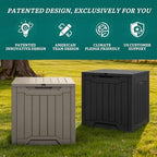 yitahome 31 gallon outdoor storage box on a desk or shelf