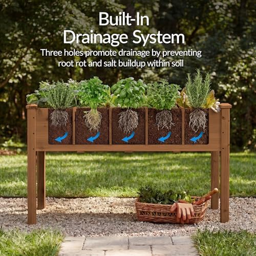 best choice products raised herb garden bed planter, package contents