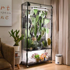 bstrip indoor greenhouse with grow light, pegboard and, main product view