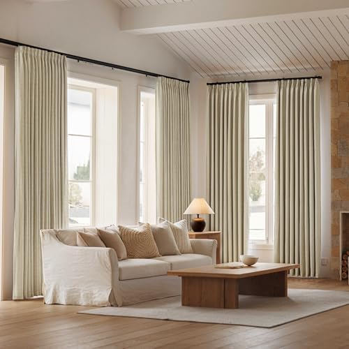 pinch pleated blackout curtains 84 inches long for, package contents