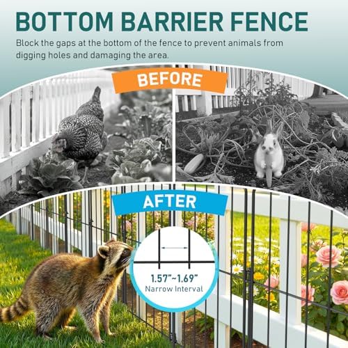 goovilla garden fence, total 25ft(l) x 24in(h), 25, package contents