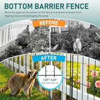 goovilla garden fence, total 25ft(l) x 24in(h), 25, package contents