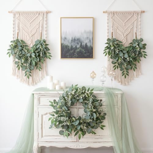 daynight 120 pcs artificial mixed eucalyptus stems bulk, view 9