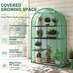 4-tier mini greenhouse for outdoors, 40" x 18", package contents