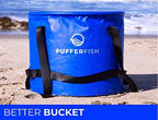 pufferfish sand castle kit - pro-quality tools for on a desk or shelf