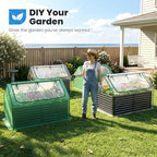 quictent large raised garden bed with cover 6x3x2 on a desk or shelf