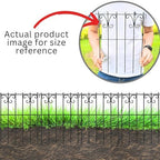 shoplala garden fence animal barrier (10 panels) 12x16.5in, close-up detail