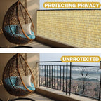 koiueyw bamboo reed fencing, natural bamboo fence rolls, package contents