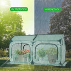 pop up greenhouse tent cover tunnel plant house,large, package contents