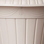 Arcadia Garden Products PL20TP Classic Traditional Plastic Urn Planter Indoor/Outdoor, 10" x 12", Taupe