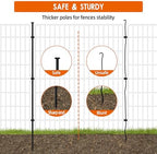 15 panels no dig fence with gate, 32, side view