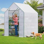 walk in greenhouses, 57 x 57 x 76, package contents