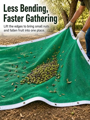 fruit tree netting, 16.4 x 13.1 ft under-tree, package contents