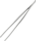 Bonsicoky 1 Pcs Tweezers Nipper, 12 Inch, Stainless Steel, Silver | Extra Long, For Aquarium, Crafts, Jewelry, Food and Horticulture