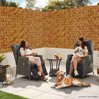 reed fencing rolls,patio privacy screen,decorative bamboo fence rolls, front angle view