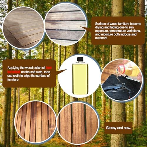 tangkula 46 gallon acacia wood deck box, garden, view 10