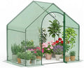 happygrill walk-in greenhouse, portable outdoor green house with, main product view