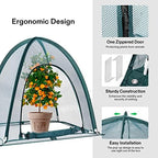 vivosun garden netting cover, 28 x 28 x shown in use