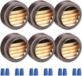 leonlite 6-pack low voltage led deck lights 3000k, main product view