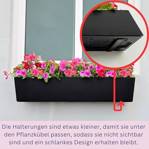 lalagreen hanging planter boxes outdoor (40 inch, 2, package contents