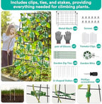 2packs 17 x 42 inch garden trellis for, side view