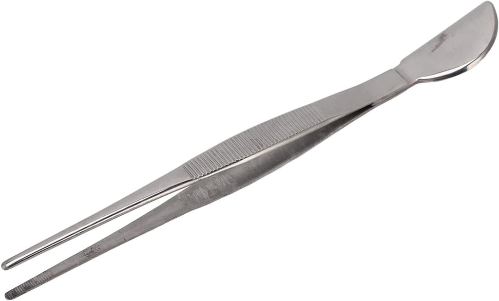 Bonsai Tweezers, Ergonomic Non Slip Handle Smooth Edges, Stainless Steel Precision Tweezers, 2pcs Straight Set for Bonsa