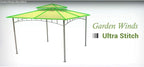 Garden Winds Universal Pergola Replacement Canopy - Standard 350 - Stripe Stone