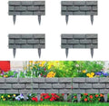 brick effect garden fence,flower bed border detachable splicing, main product view