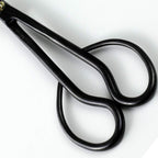 Wazakura Satsuki Bonsai Scissors, Made in Japan 7 inch (180 mm), Japanese Bonsai Garden Tools, Hasami Pruning Shears - Satsuki Style, Black
