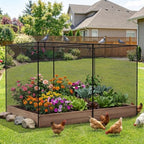 giantex garden crop cage, 10 x 6.5 x on a desk or shelf