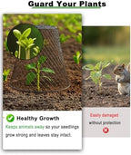 chicken wire cloche plant covers, 9 inch metal, package contents