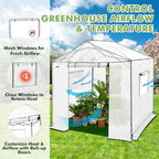 eagle peak 8x8 pop up walk in greenhouse, package contents