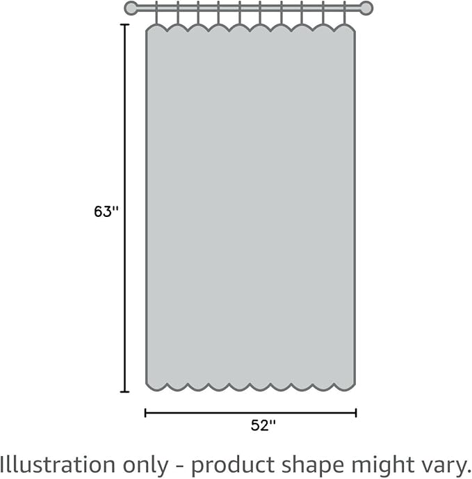 NICETOWN Blackout Burnt Orange Curtain for Bedroom 63 inch Length - Grommet Top Room Darkening Sound Reduction Privacy Thermal Drape for Nursery/Living Room, W52 x L63, 1 Panel