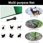 poyee deer fence netting 5x100ft plastic mesh netting on a desk or shelf