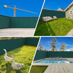 privacy fence screen 170gsm 6x50 ft heavy duty on a desk or shelf