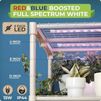 carpathen indoor greenhouse with grow light, 4 tiers, close-up detail