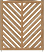 belleze privacy fence panels for outside, wooden air, view 9