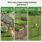 10 panel no dig decorative garden fence with, close-up detail